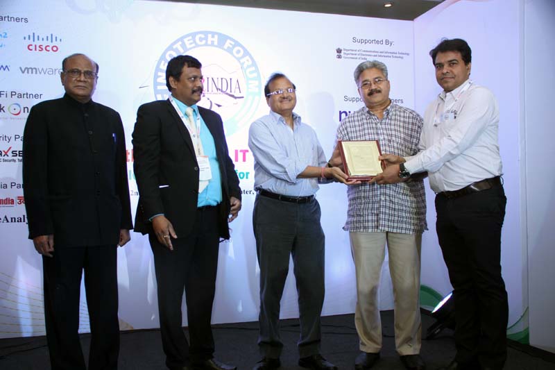 Tally Solutions receiving the Brand of Excellence Awards